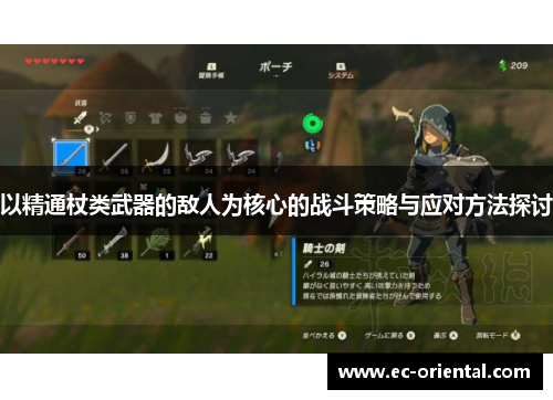 以精通杖类武器的敌人为核心的战斗策略与应对方法探讨